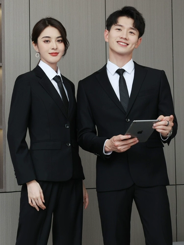 Классический костюм, синий комплект, осенний пиджак классического кроя для работы