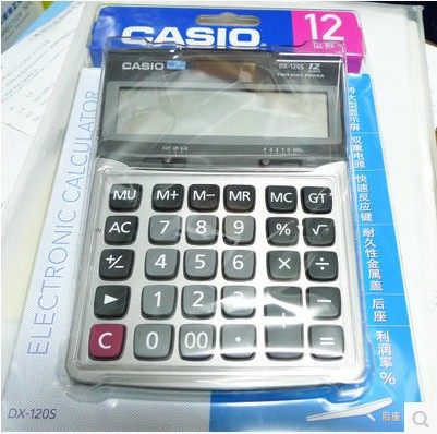  Casio calculator DX-120S GX MS 12S desktop office type Casio computer-Taobao
