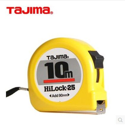 Field Island Tool TAJIMA 10 m Import measuring tape Two-sided ruler L25-100 steel measuring tape 10 m in size-Taobao