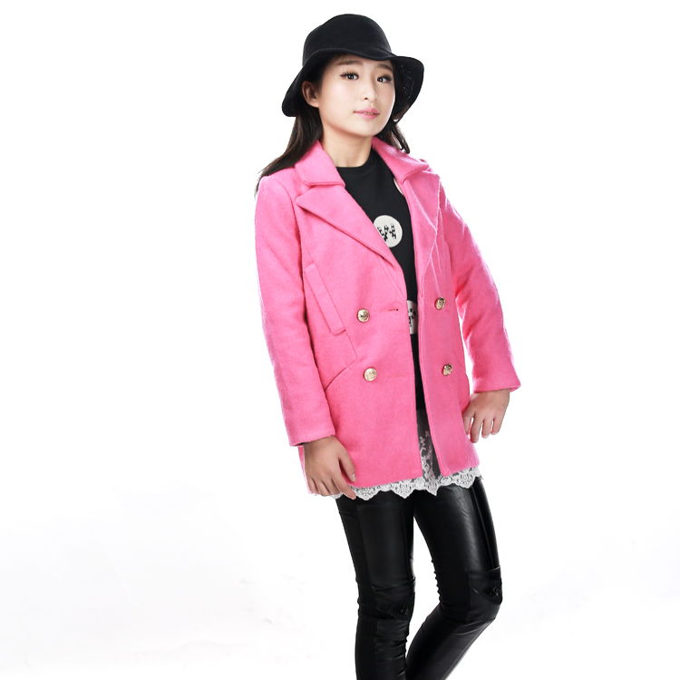 Manteau pour fille en laine - Ref 2161661 Image 16
