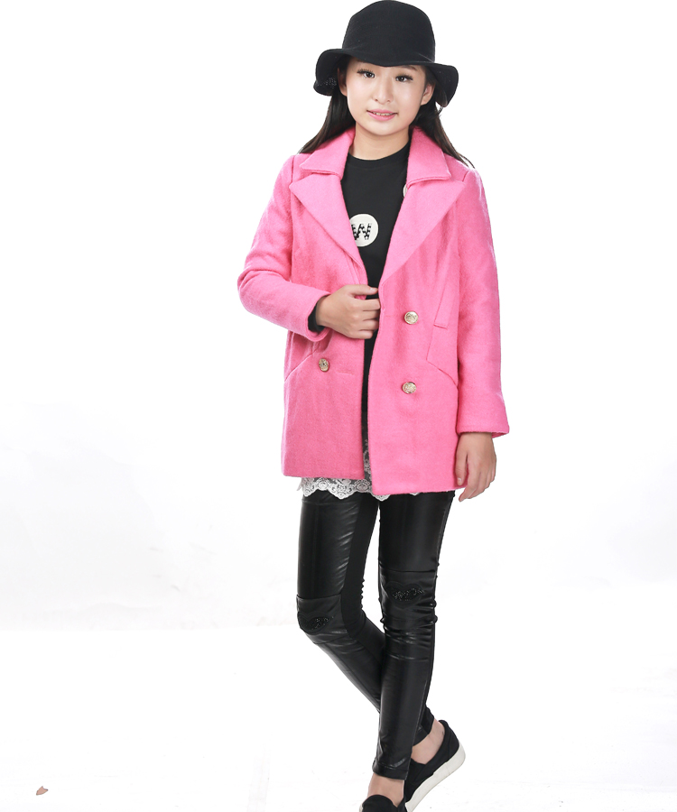 Manteau pour fille en laine - Ref 2161661 Image 18