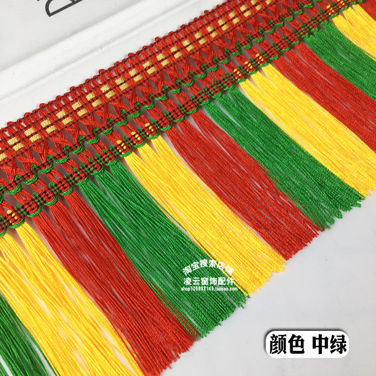 Color dragon Yu Yu Yu national wind decoration lace decorated lace with 13 cm curtain hoeing lace decoration lace