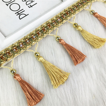 Upscale curtain hanging ears lace European style curtain pendant suspended ball flow suo accessories Accessories Curtain decoration lace wagon decoration