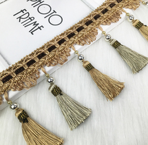 High-grade European curtain decoration lace curtain sofa accessories tassel pendant window curtain curtain edge spike spikes