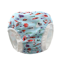 Yibaidu childrens swimming trunks swimwear boys leak-proof swimming trunks small and medium children cartoon toddler baby baby swimming trunks