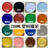 (288ML Plastic Canned) Painted Paint Kindergarten Waste Tire Paint Cement Flower Pot Lacquer
