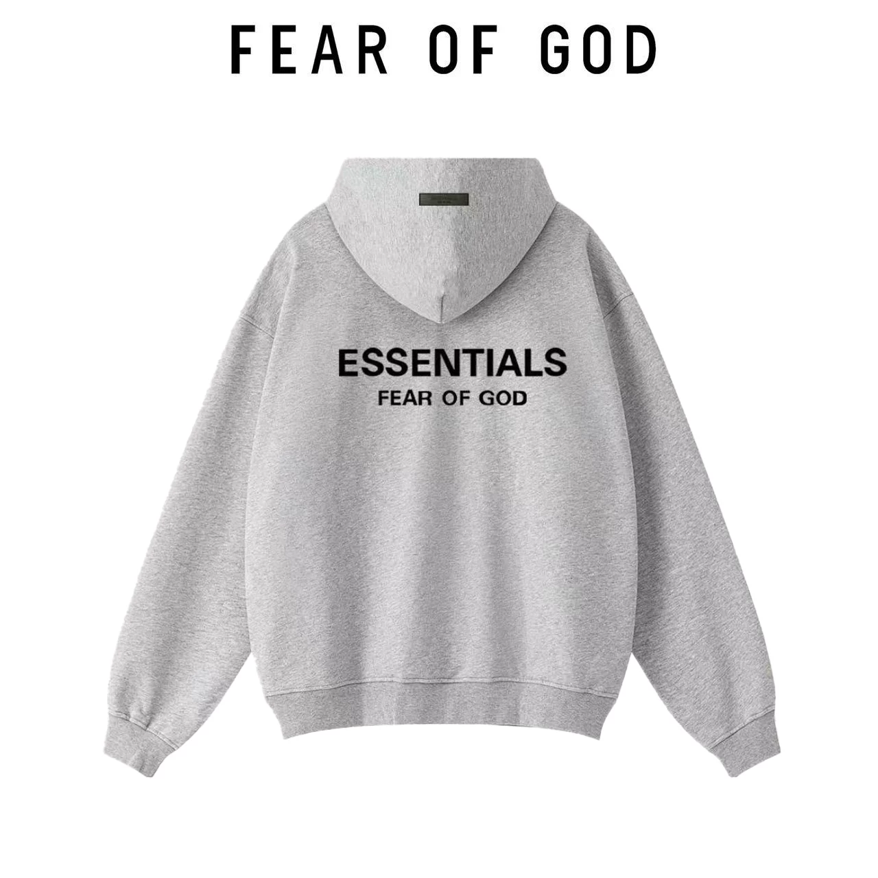 Пожалуйста, переведите следующий заголовок: ESSENTIALS Velvet sports autumn shirt with hood, hoodie, European style, oversize