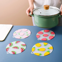 Silicone Heat Insulation Mat Anti-Burn Table Mat Bowl Cushion Home High Temperature Resistant Pan Mat Dish Mat Dining Cushion Table Bowl Cushion Cup Mat