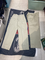 霉果 古着 越战 卡其布 裤子 7新 33X31