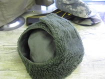 French vintage Lei Feng hat green 56 8 new or so