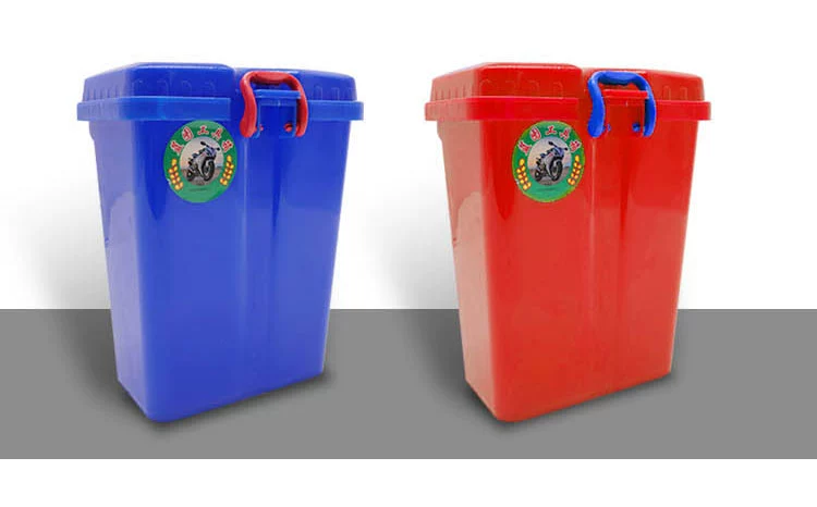 Xe máy bội hộp công cụ lưu trữ hộp nhựa cốc giữ đuôi sửa đổi hộp