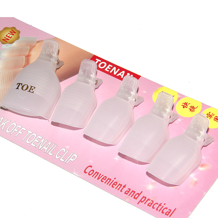 Dụng cụ làm móng Unloading Clip Quang trị liệu Keo Nail Ba Lan Unloading Jacket Giấy miễn phí Unloading Pack 5 Pack dung cu lam nail