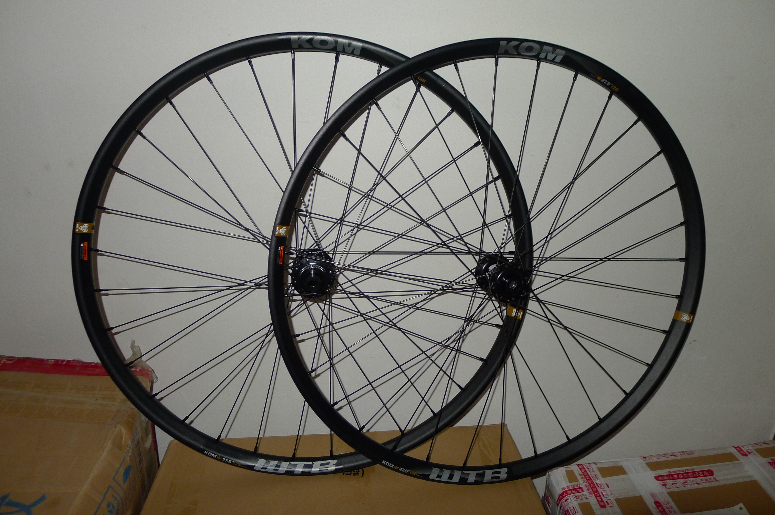 wtb kom i23 wheelset