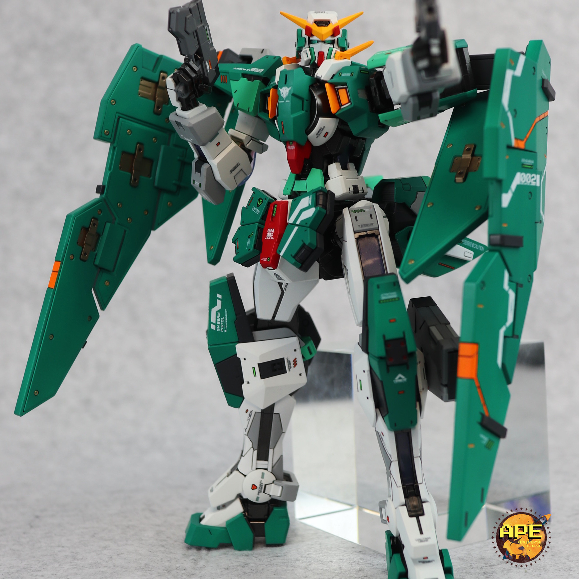 万代 MG力天使 1/100 高达成品 预涂装 平喷 GN-002 拼装模型，这细节我直接跪了！_高达模型专区_淘宝游戏网