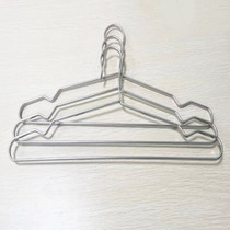 304 stainless steel pants support rack clothing store display hanging drying rack solid flat line non-slip hanger direct sales
