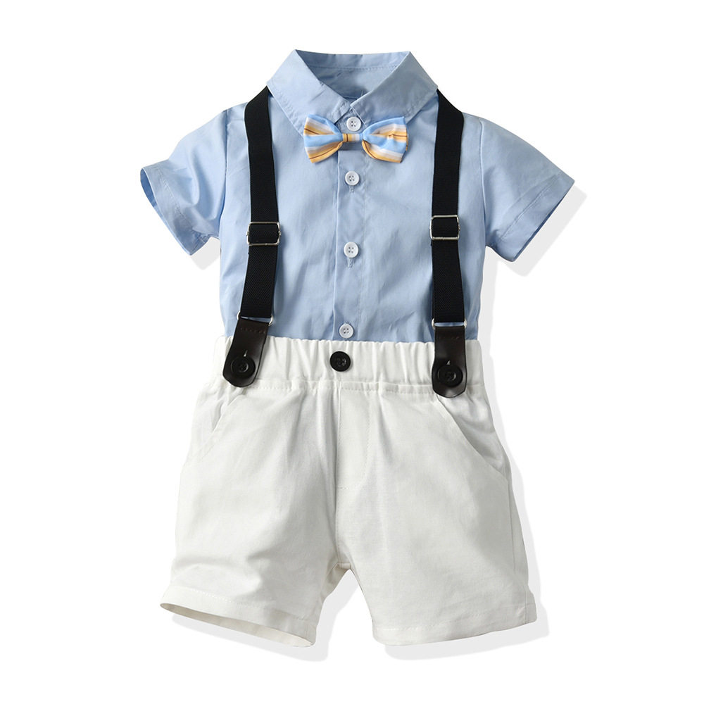 Year Old Dress Male baby Summer Playboy Boy suit suit Children Inléon Wind One Summer Baby Men's Bag 61