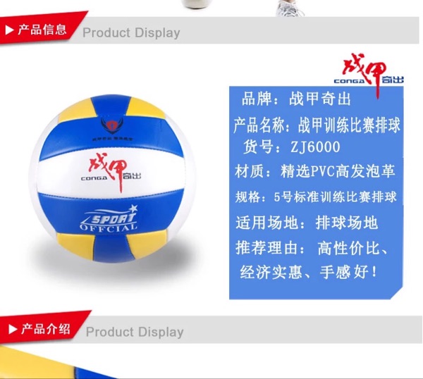 Ballon de volley - Ref 2013606 Image 6