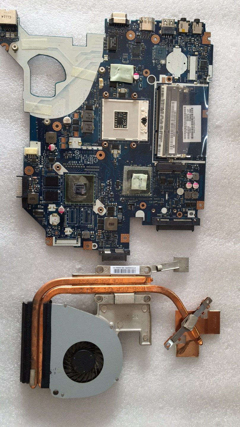 ACER Macro Base 5750 LA-6901P Independent Motherboard Radiator USB Small Board Switch Small Board Shell