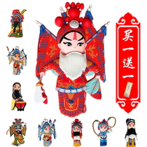 Featured Cartoon creative Peking opera characters soft magnetic stickers refrigerator stickers Chinese style characteristic business Foreign affairs abroad gifts