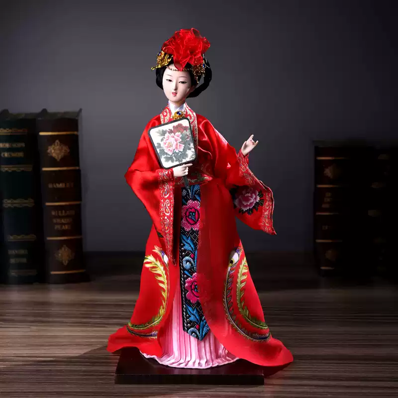 金陵十二钗漆器屏风木制摆件红楼梦主题中式装饰礼品