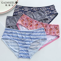 Roger mới ngọt ngào đồ lót gợi cảm thời trang nữ quần eo boxer BWP17729 quần xì nữ