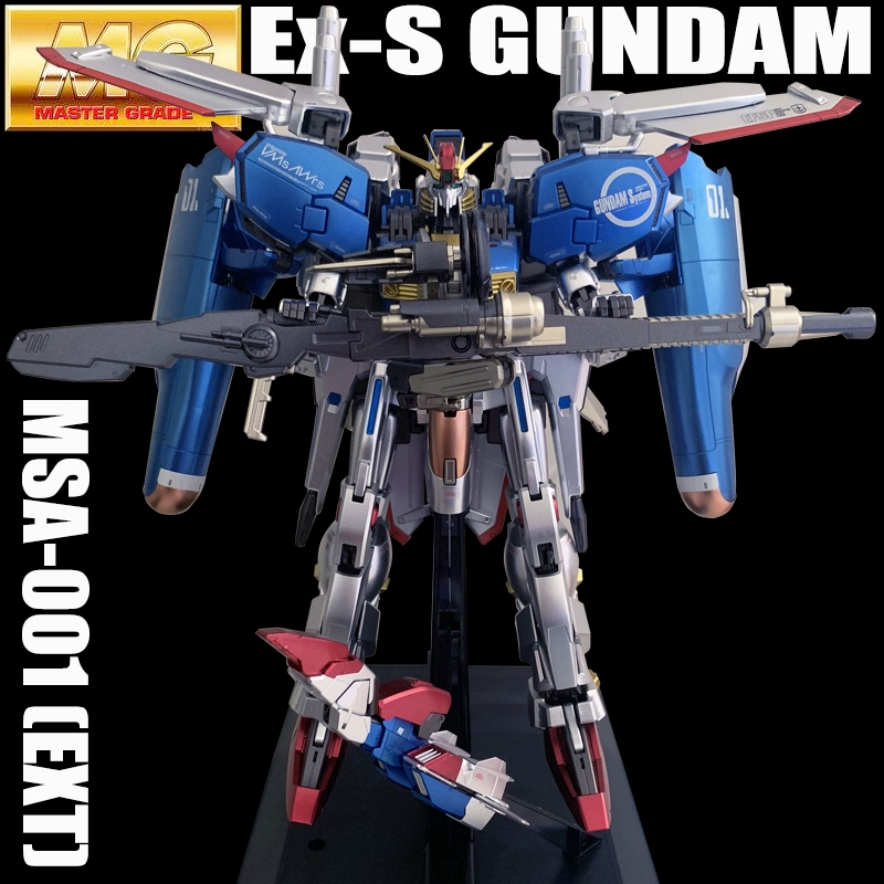 Hàng ngàn Bandai Metal Coloring MG MSA-0011 S Gundam EX-S EXS Liên đoàn 1.5 Mô hình lắp ráp - Gundam / Mech Model / Robot / Transformers