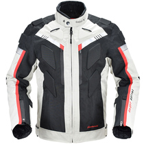 Cycling clothing for men motorcycle waterproof summer breathable racing suit four-season motorcycle clothing windproof and fall-proof rally clothing for women