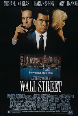 华尔街 Wall Street（1987） 海报