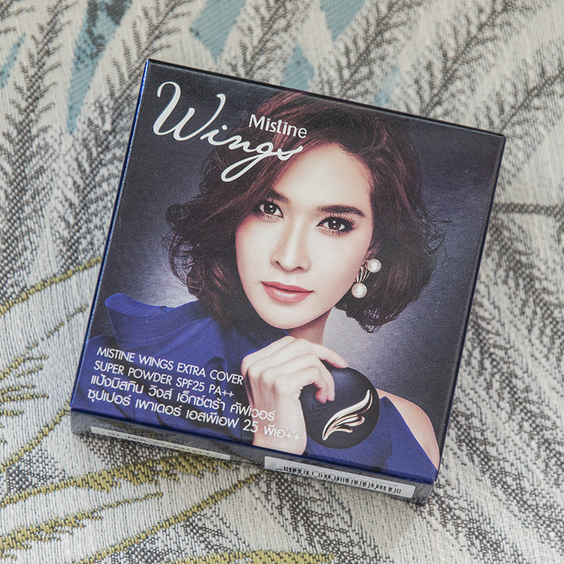 Mistine Ceramic Feather Powder Powder Covering Pore, Oil Control, Concealer, Waterproof Makeup