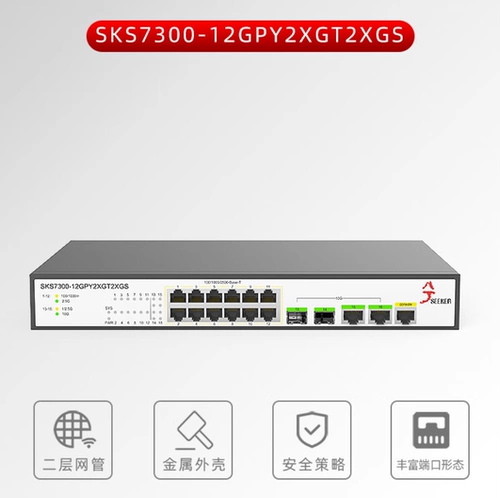 Xike SKS7300-12GPY2XGT2XGS 12 2,5G PORT+20 000 триллиона света+200 000 мегапиксельных переключателей