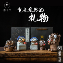 Mothers Day Mothers gift National tide creative high-end couple gift a pair to commemorate birthday boyfriend diy handmade