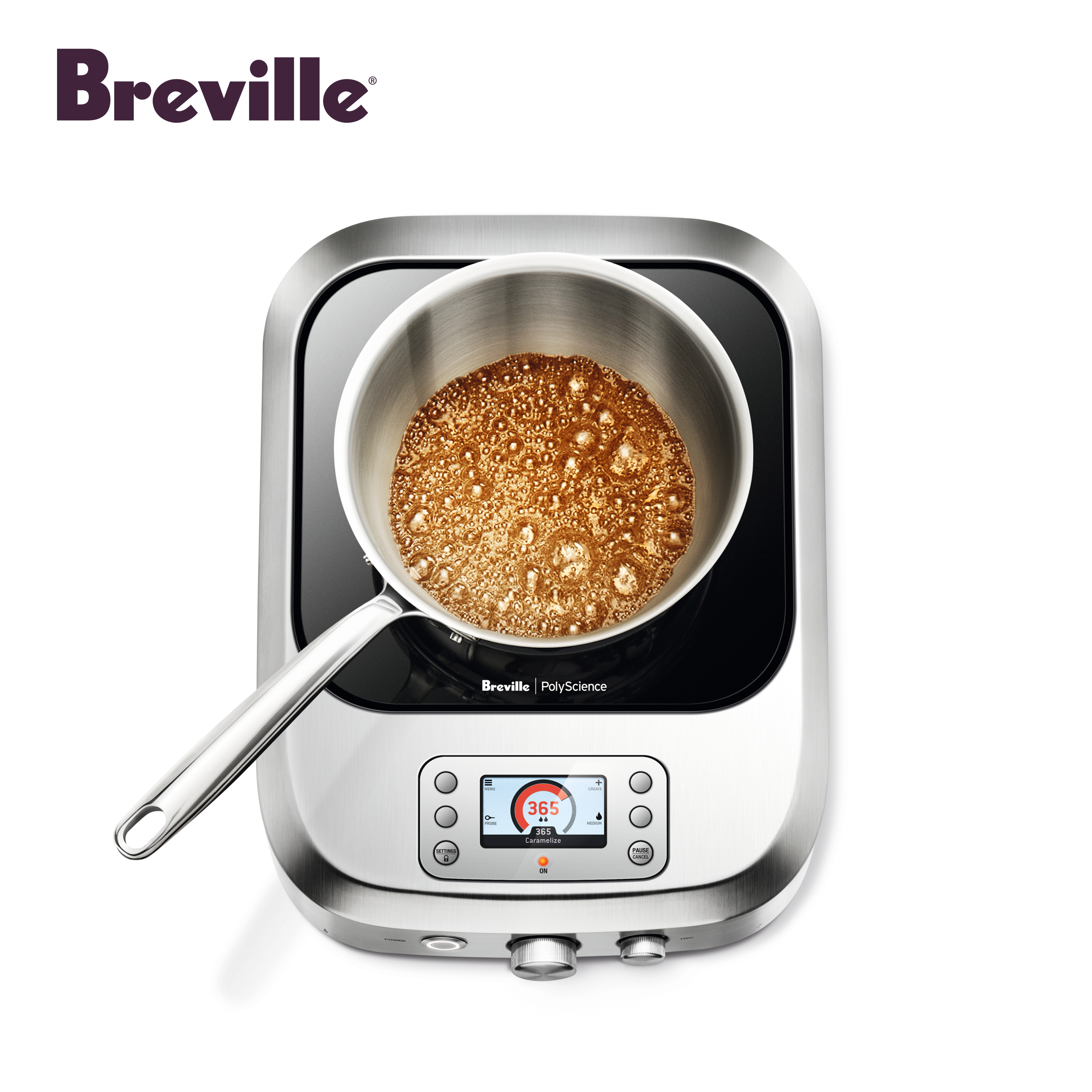 美国Breville恒温电磁炉电陶炉大功率智能光波电锅PolyScience