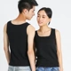 Mùa đông cộng với nhung dày ấm áp đôi vest cổ áo vuông nam và nữ đồ lót sát với áo vest cotton phía dưới lạnh áo ghi lê