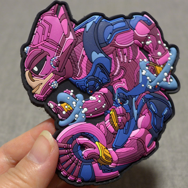 Limited night light Envelope Decoration Magic Patch Patches Badge Morale Badge Morale Badge Creative Tide Personality Clothes Arm Badge Chest