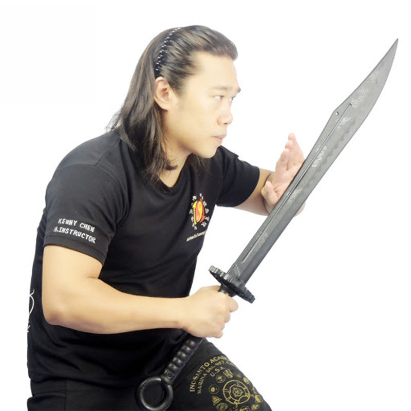 dragon steel Longyu plastic steel professional martial arts practice self-defense props cosplay toys made in Taiwan