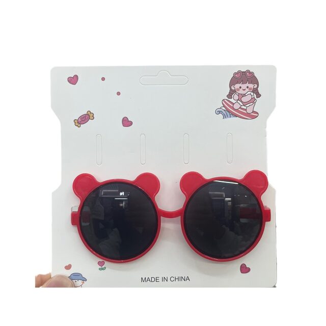 Kp1128 Large Mirror Card Children's Sunglasses Hairpin Hair Accessory Packaging DIY Handmade Tag Sunglasses Backplate