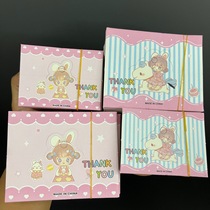 About a hundred new Douyin packaging cards cartoon cute hang tags diy jewelry cards street stall boutiques
