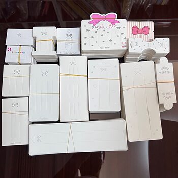 About One Hundred Bow-Shaped Cards, Bow Tie Cardstock, DIY Hairpin Accessories, Card Head, Claw Clip, Card Back
