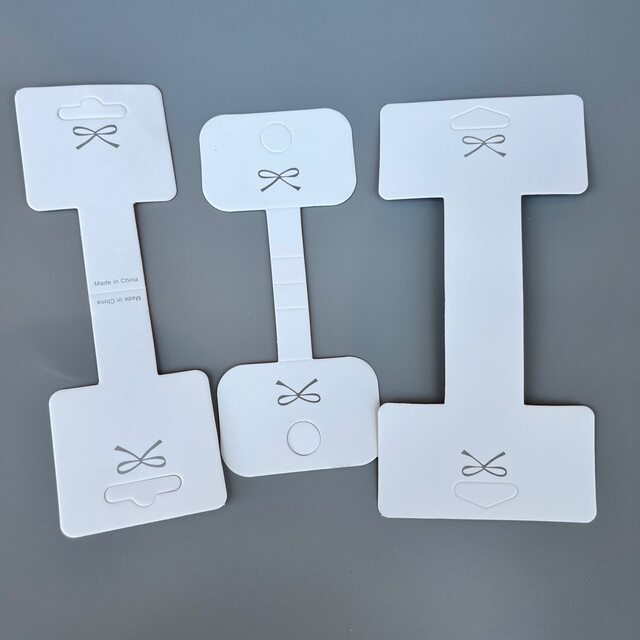 Spot Korean version of the new half-fold hairpin card, necklace hairband card, hair accessories, headband, rubber band paper card