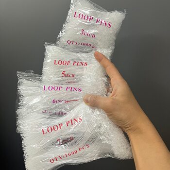 One Pack of Snap Fasteners, Approximately 1000 Pieces, Hair Accessory Packaging, Zip Ties, Pointed Plastic Ropes, Fixing Ropes, Labeling
