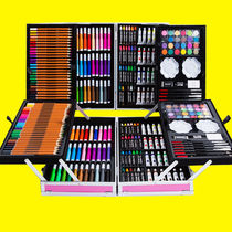 Children Brush Gift Boxes Fine Art Supplies Girls Toys Kindergarten Students Drawing Tools Watercolor Pen Painting Suits