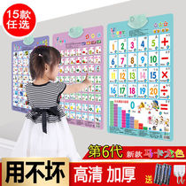 Childrens Talking Chart Students Phonetic Alphabet Alphabet Children of Reading Literacy Cards Baby Enlightenment Early Education Toys