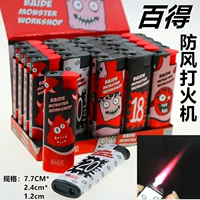 Decker mô hình cá tính dán BAide chống cháy nổ điện tử khí nhẹ nhựa cho nam và nữ bật lửa zippo