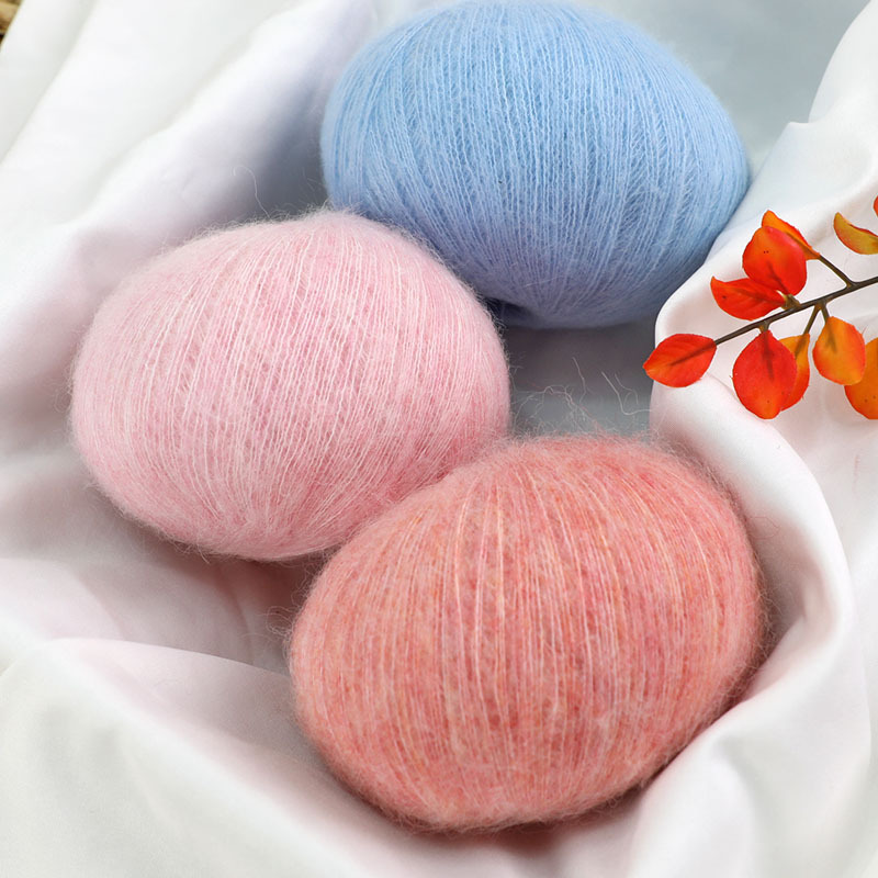 【Glutinous Rice Ball】Highly Recommended! Super Soft Alpaca Mohair, Skin-Friendly, Soft and Non-Irritating, 1 Ball of 50 Grams, 650