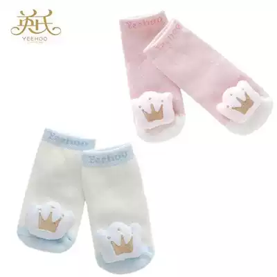 Ying's baby children's socks NA41111-88-2 baby non-slip thick garter bell