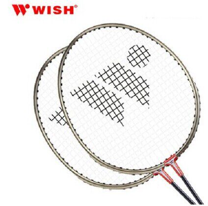 () Wish Weishi brand 316K a pair of badminton rackets amateur training aluminum alloy badminton racket