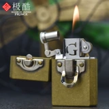 Оригинальная японская импортная зажигалка на керосине, мужской ретро креативный замок для влюбленных, подарок на день рождения