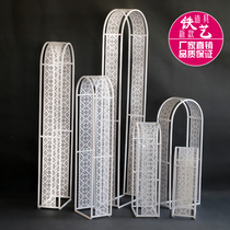 New wedding iron props carved arch screen Chinese wedding stage scene road guide decoration decoration ornaments