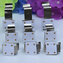  Wedding catwalk clip Stage buckle velcro clip Table clip Conference table clip Welcome table clip Wedding decoration supplies