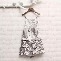 European and American childrens clothing girls suspenders dress dress dress dress Princess skirt student performance stage dress 3-6 years old